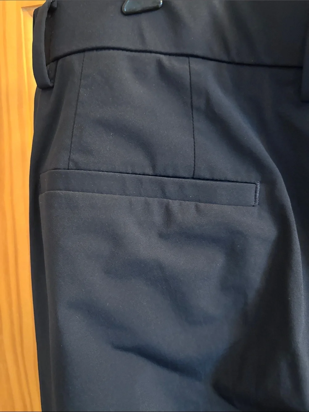 CHINO MADE OF COTTON STRETCH WITH A SLIM FIT - STRAIGHT LEG